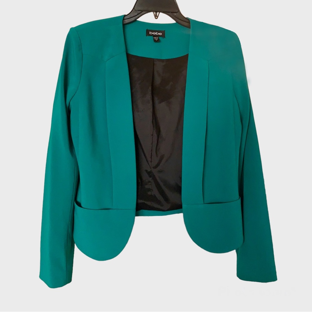 Bebe Turquoise Blazer